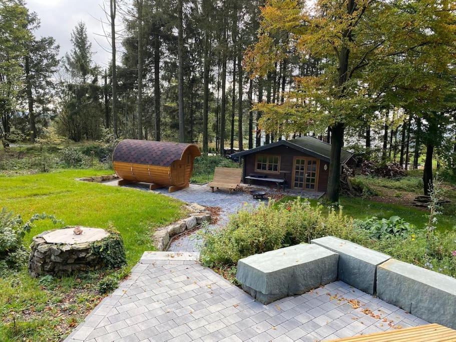 Ferienhaus Asten-Lodge Winterberg Ngoại thất bức ảnh